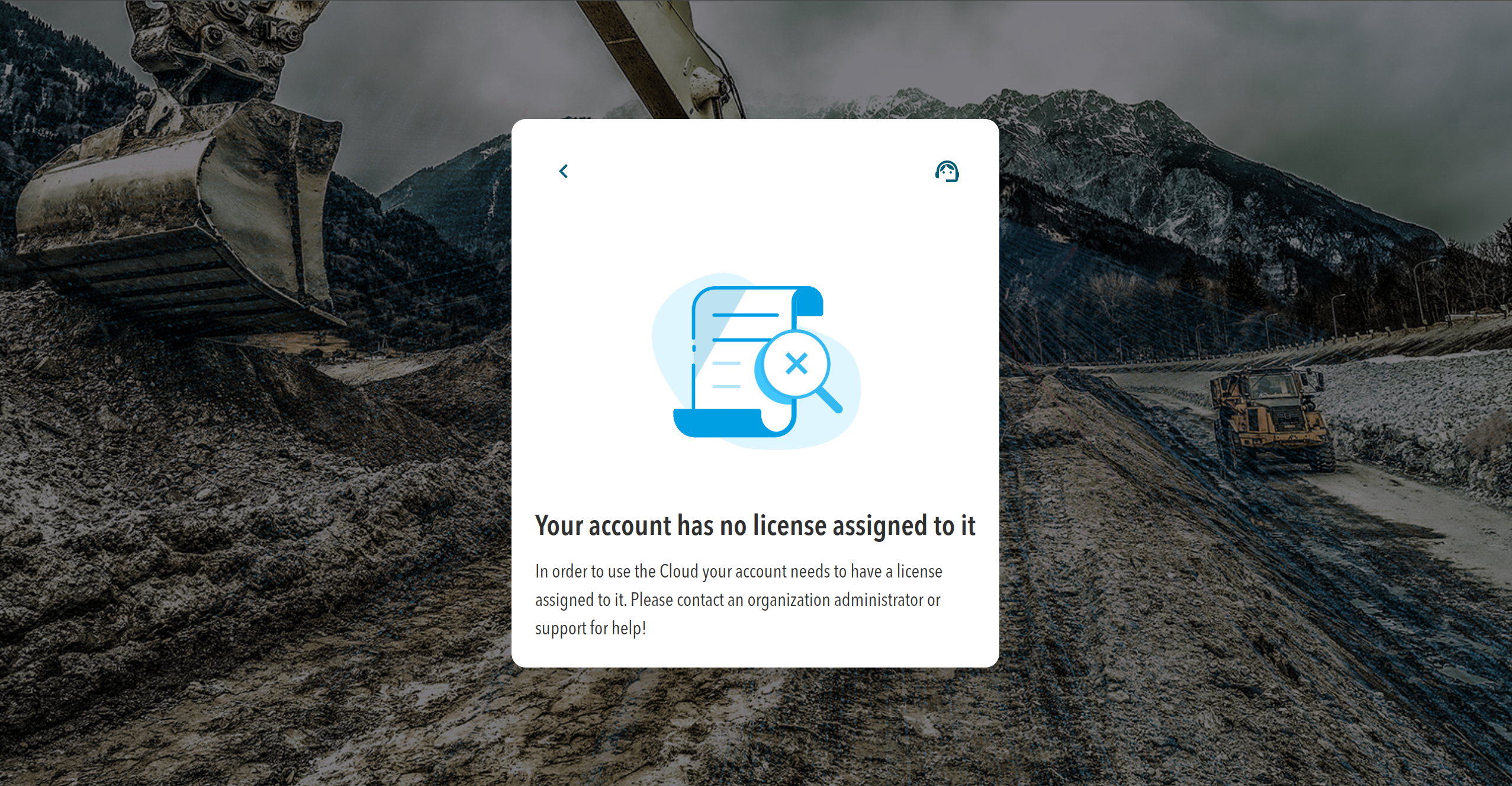 Assigning a license