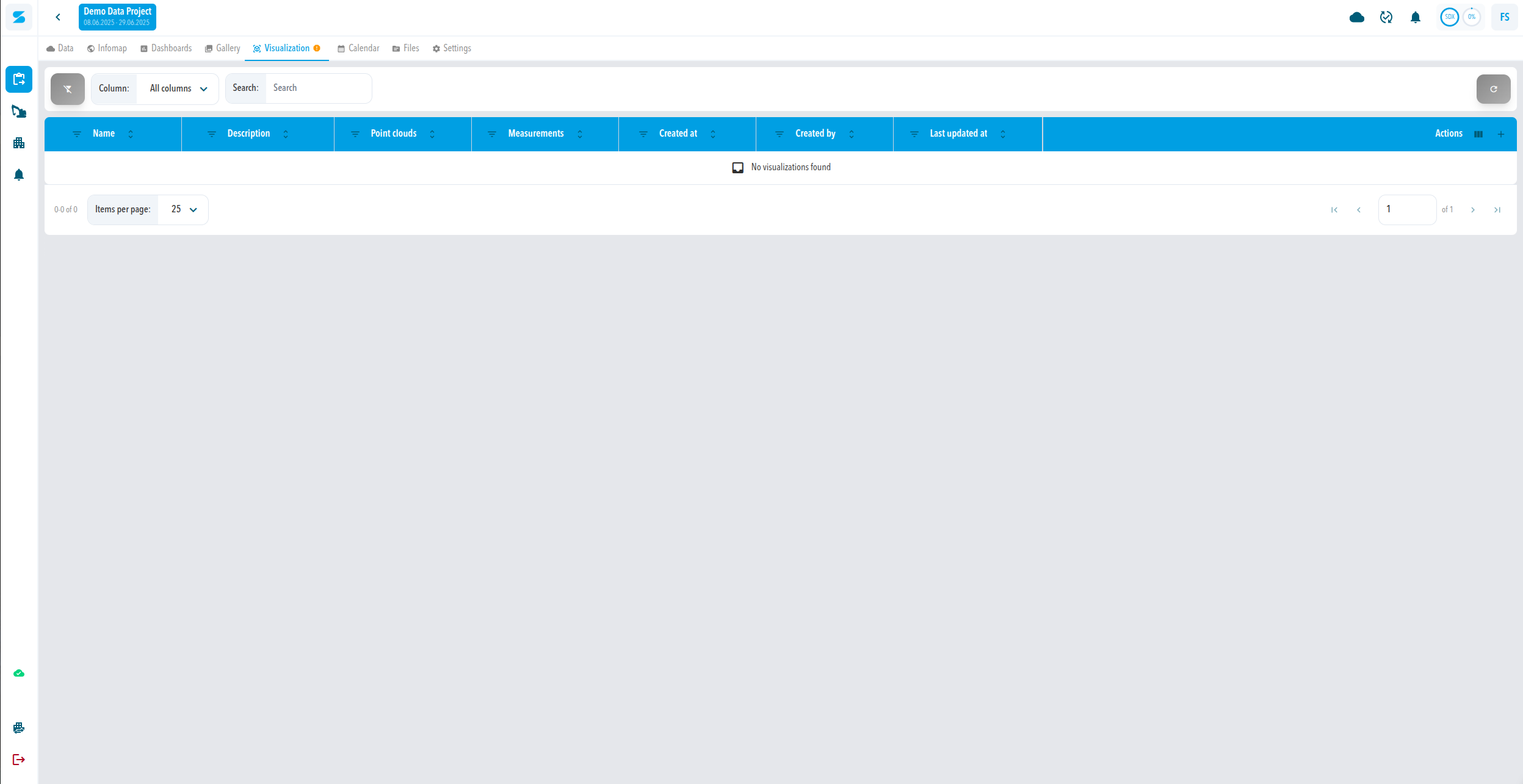 Old Visualization UI
